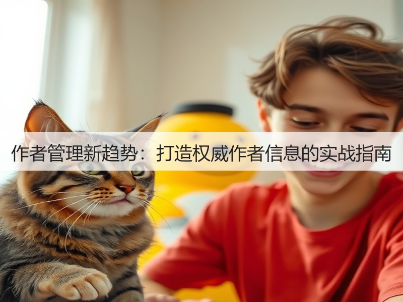 作者管理新趋势：打造权威作者信息的实战指南(图3)