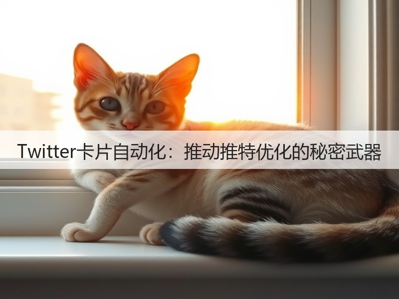 Twitter卡片自动化:推动推特优化的秘密武器(图3) Twitter卡片自动化:推动推特优化的秘密武器(图3)