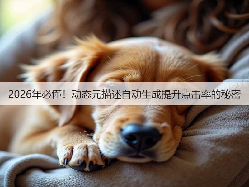 2026年必懂!动态元描述自动生成提升点击率的秘密(图3) 2026年必懂!动态元描述自动生成提升点击率的秘密(图3)