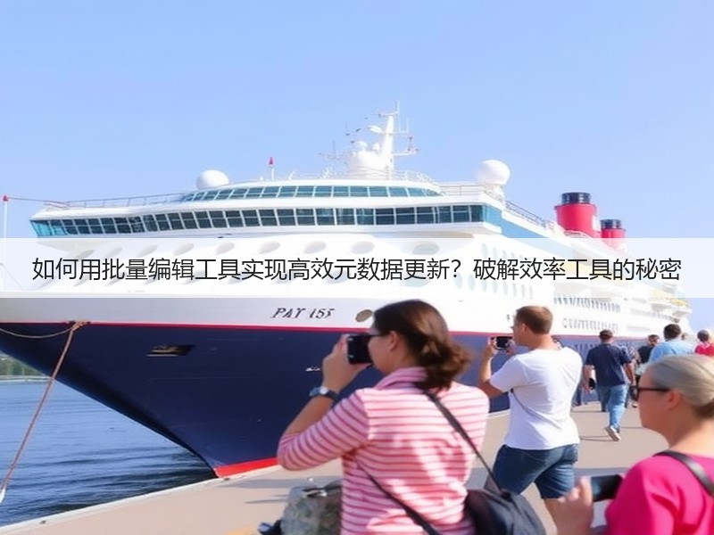 如何用批量编辑工具实现高效元数据更新?破解效率工具的秘密(图2) 如何用批量编辑工具实现高效元数据更新?破解效率工具的秘密(图2)