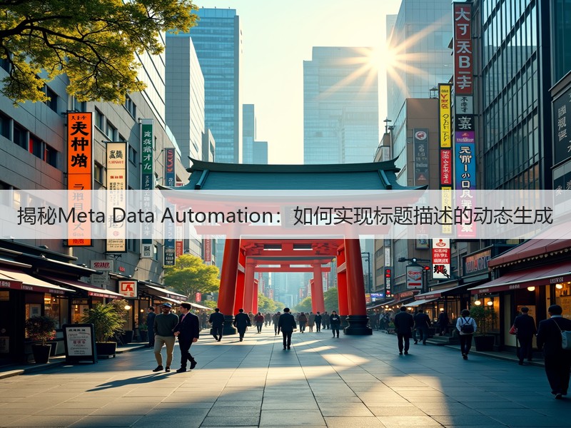 揭秘Meta Data Automation:如何实现标题描述的动态生成(图2) 揭秘Meta Data Automation:如何实现标题描述的动态生成(图2)