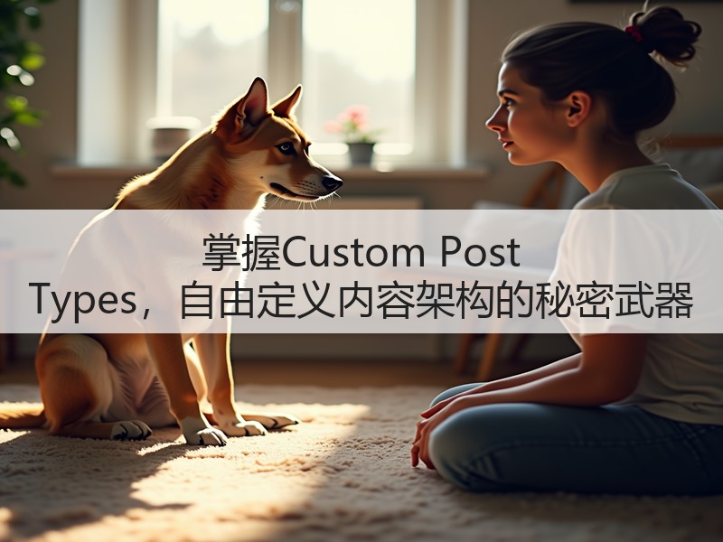 掌握Custom Post Types，自由定义内容架构的秘密武器(图2)
