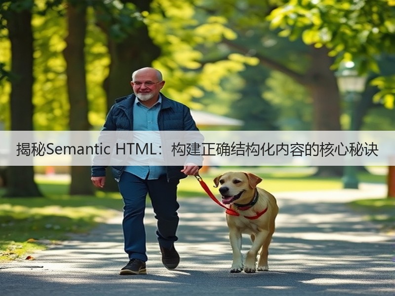 揭秘Semantic HTML:构建正确结构化内容的核心秘诀(图3) 揭秘Semantic HTML:构建正确结构化内容的核心秘诀(图3)