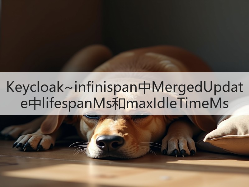 Keycloak~infinispan中MergedUpdate中lifespanMs和maxIdleTimeMs(图2)