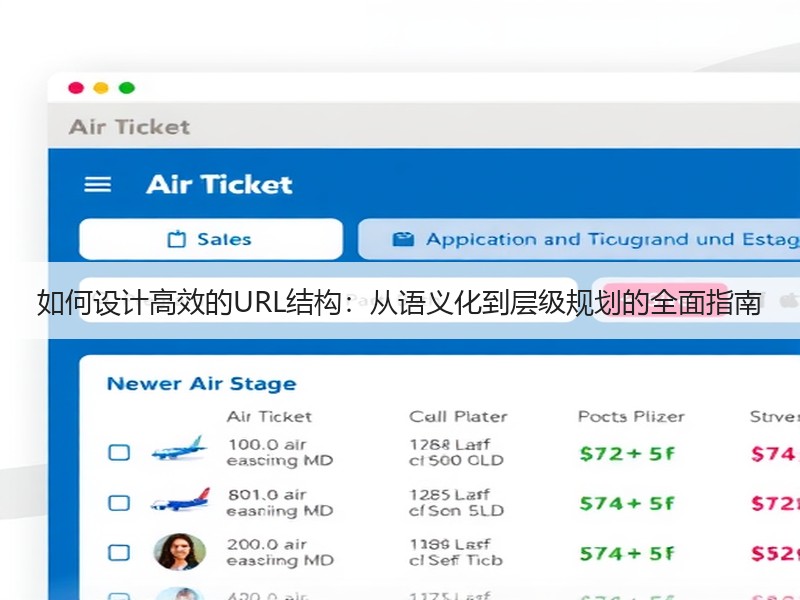 如何设计高效的URL结构：从语义化到层级规划的全面指南