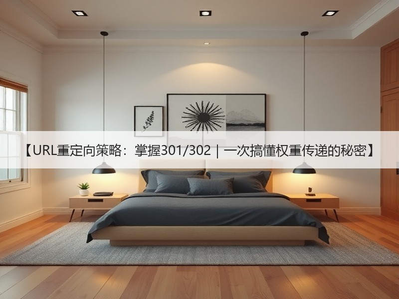 【URL重定向策略：掌握301/302｜一次搞懂权重传递的秘密】