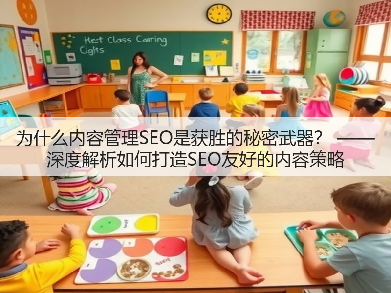 为什么内容管理SEO是获胜的秘密武器？ —— 深度解析如何打造SEO友好的内容策略(图2)