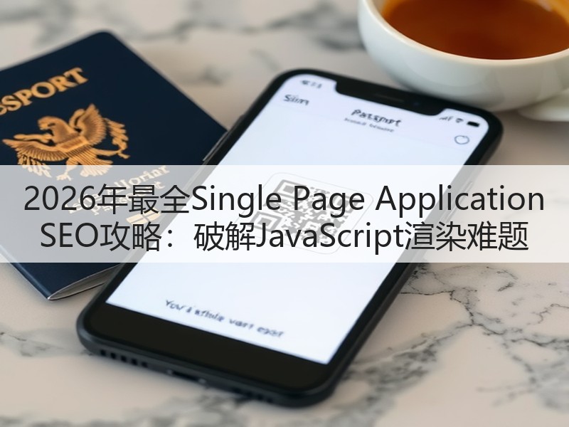 2026年最全Single Page Application SEO攻略:破解JavaScript渲染难题(图2) 2026年最全Single Page Application SEO攻略:破解JavaScript渲染难题(图2)