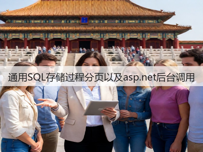 通用SQL存储过程分页以及asp.net后台调用(图2)