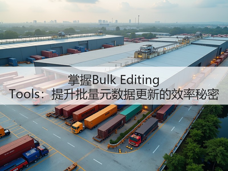 掌握Bulk Editing Tools：提升批量元数据更新的效率秘密(图3)