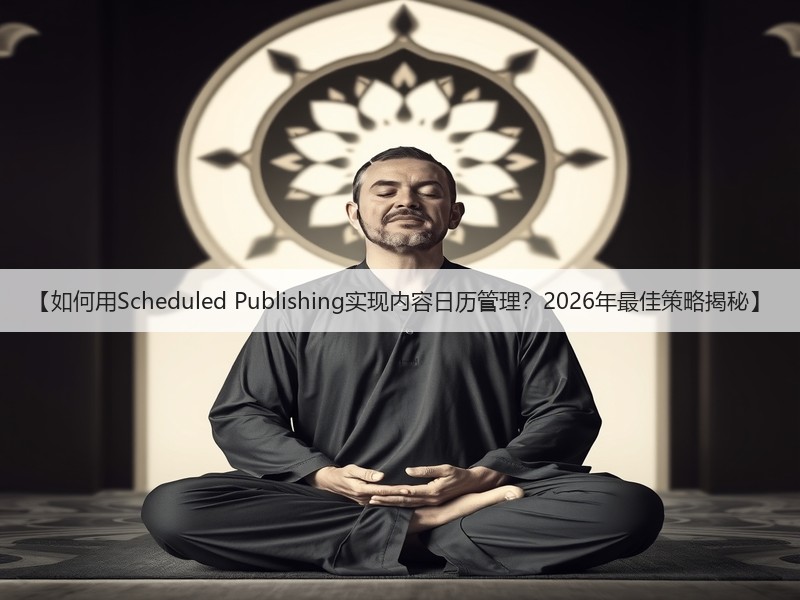 【如何用Scheduled Publishing实现内容日历管理？2026年最佳策略揭秘】(图2)