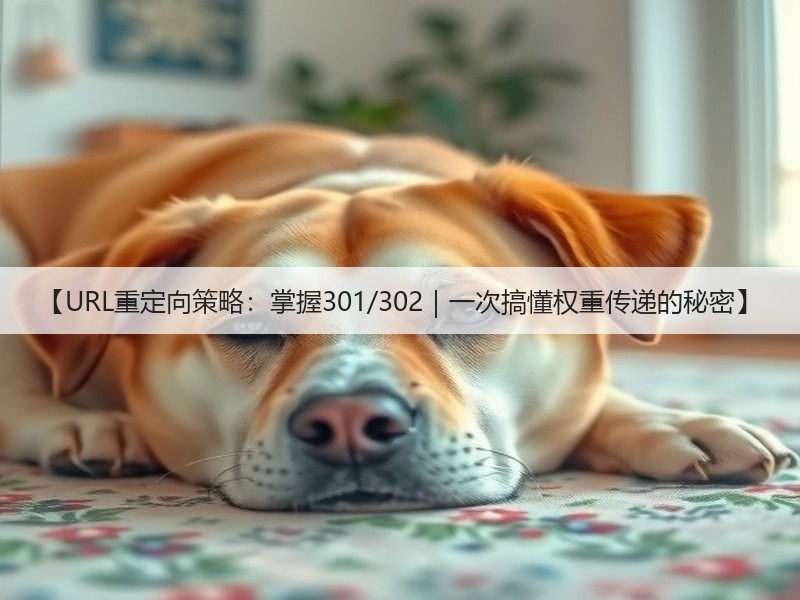 【URL重定向策略：掌握301/302｜一次搞懂权重传递的秘密】(图1)