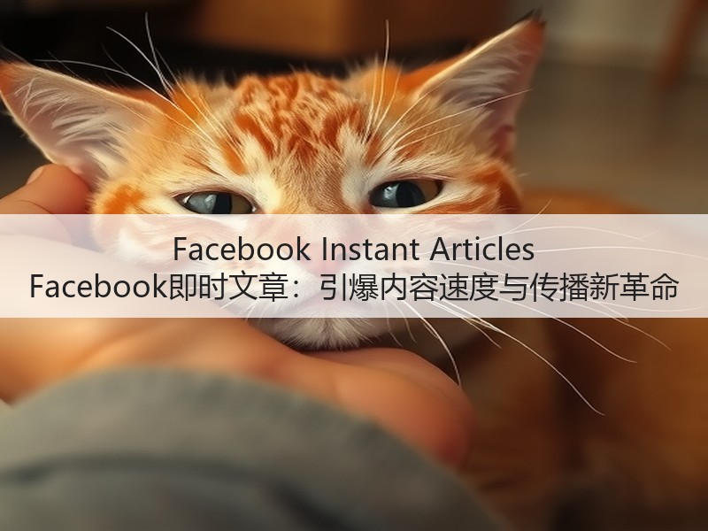 Facebook Instant Articles Facebook即时文章:引爆内容速度与传播新革命(图3) Facebook Instant Articles Facebook即时文章:引爆内容速度与传播新革命(图3)