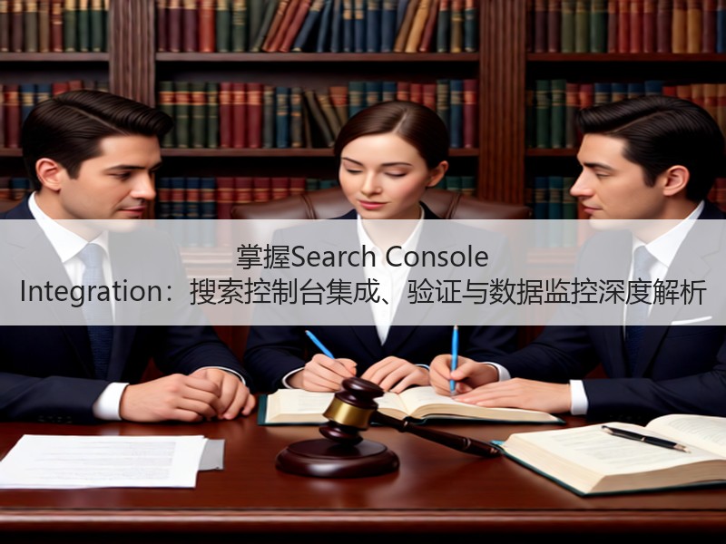 掌握Search Console Integration：搜索控制台集成、验证与数据监控深度解析