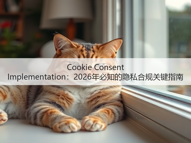 Cookie Consent Implementation:2026年必知的隐私合规关键指南(图3) Cookie Consent Implementation:2026年必知的隐私合规关键指南(图3)