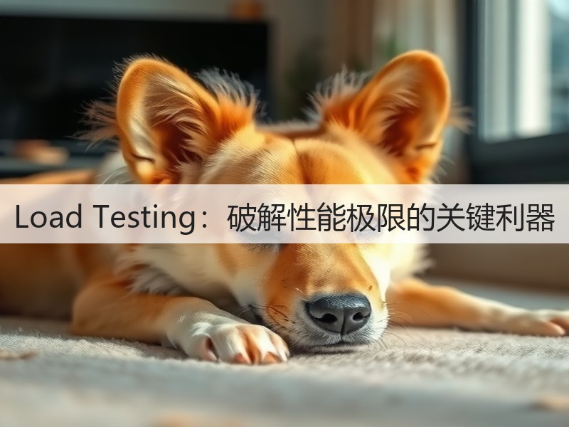 Load Testing:破解性能极限的关键利器(图3) Load Testing:破解性能极限的关键利器(图3)