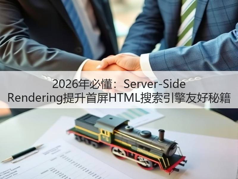 2026年必懂:Server-Side Rendering提升首屏HTML搜索引擎友好秘籍(图3) 2026年必懂:Server-Side Rendering提升首屏HTML搜索引擎友好秘籍(图3)