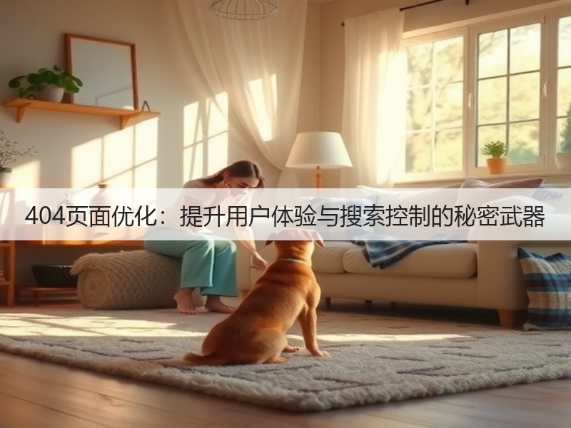 404页面优化:提升用户体验与搜索控制的秘密武器(图2) 404页面优化:提升用户体验与搜索控制的秘密武器(图2)