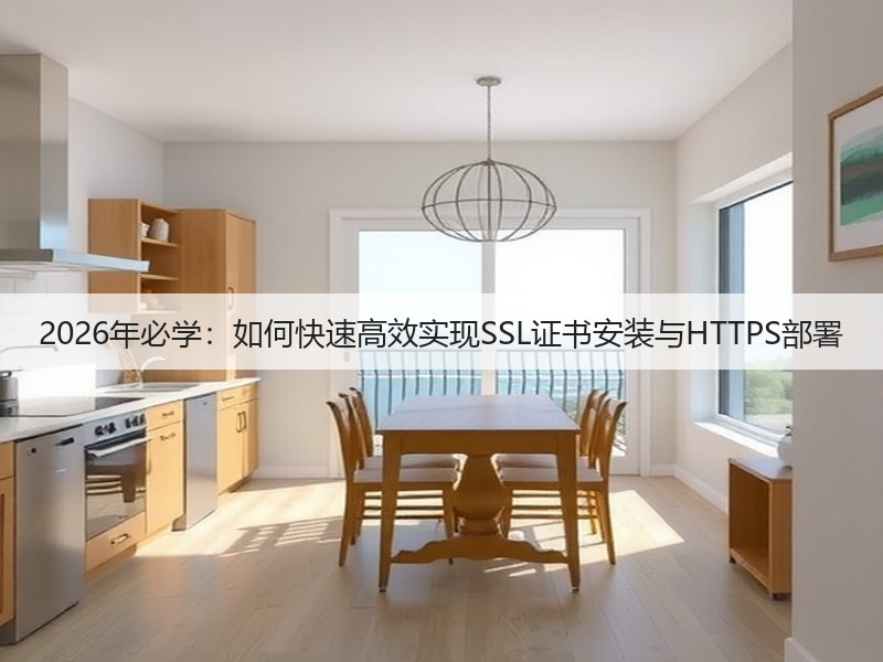 2026年必学：如何快速高效实现SSL证书安装与HTTPS部署(图2)