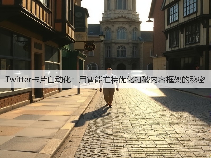 Twitter卡片自动化:用智能推特优化打破内容框架的秘密(图3) Twitter卡片自动化:用智能推特优化打破内容框架的秘密(图3)