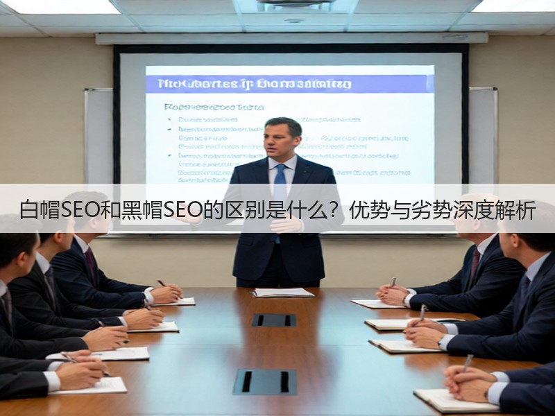 白帽SEO和黑帽SEO的区别是什么？优势与劣势深度解析(图3)
