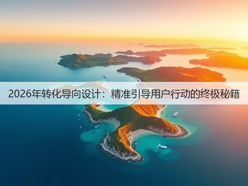 2026年转化导向设计：精准引导用户行动的终极秘籍(图3)