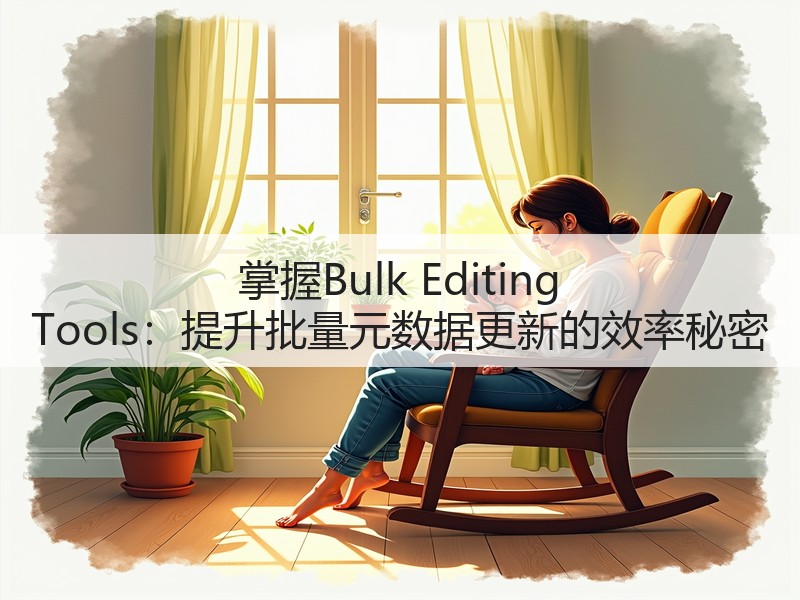 掌握Bulk Editing Tools:提升批量元数据更新的效率秘密(图3) 掌握Bulk Editing Tools:提升批量元数据更新的效率秘密(图3)