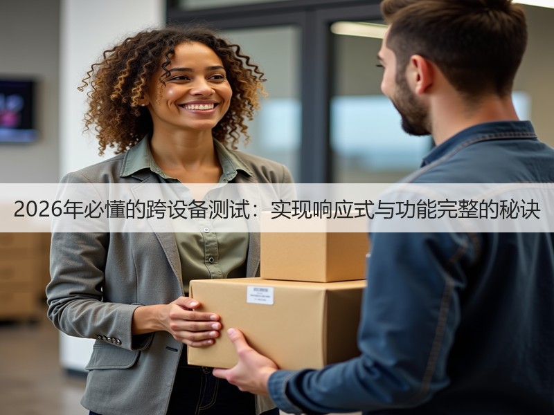 2026年必懂的跨设备测试:实现响应式与功能完整的秘诀(图2) 2026年必懂的跨设备测试:实现响应式与功能完整的秘诀(图2)