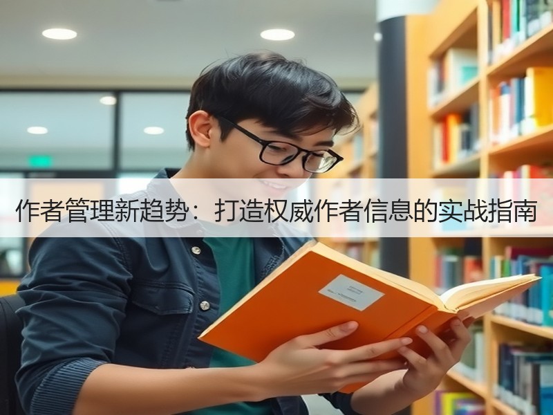 作者管理新趋势：打造权威作者信息的实战指南