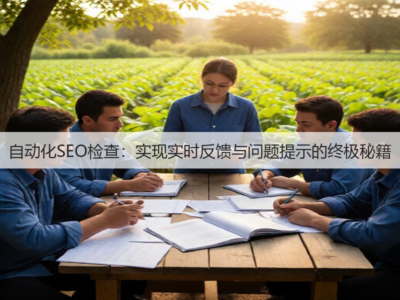 自动化SEO检查:实现实时反馈与问题提示的终极秘籍(图3) 自动化SEO检查:实现实时反馈与问题提示的终极秘籍(图3)