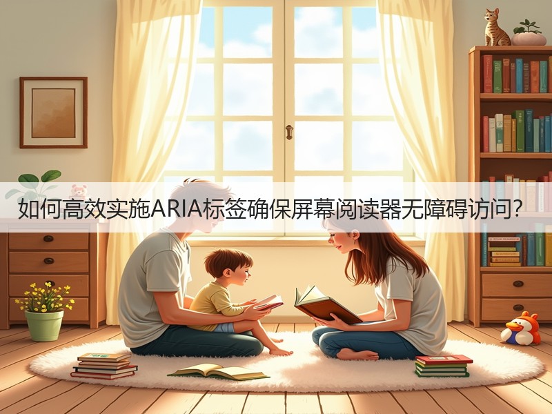 如何高效实施ARIA标签确保屏幕阅读器无障碍访问？(图3)