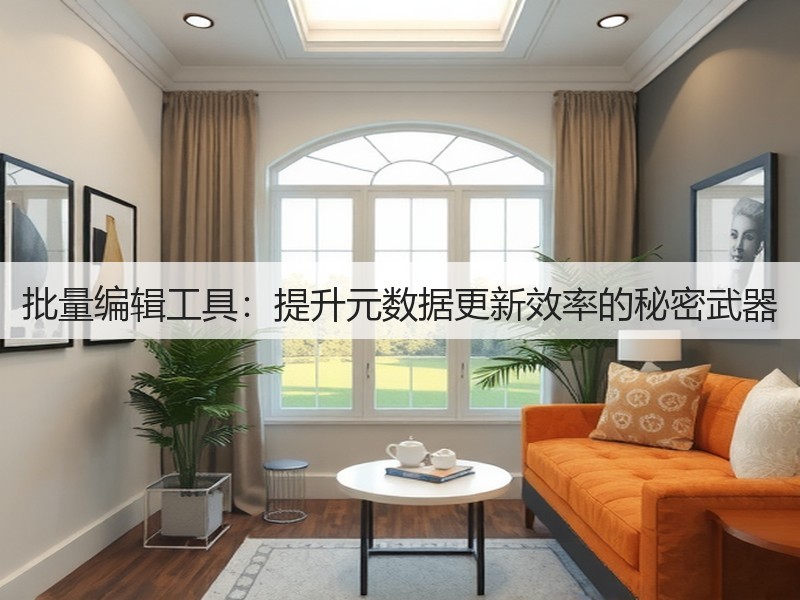 批量编辑工具:提升元数据更新效率的秘密武器(图2) 批量编辑工具:提升元数据更新效率的秘密武器(图2)