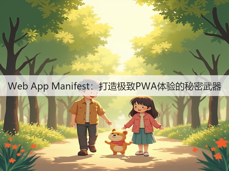 Web App Manifest：打造极致PWA体验的秘密武器(图3)