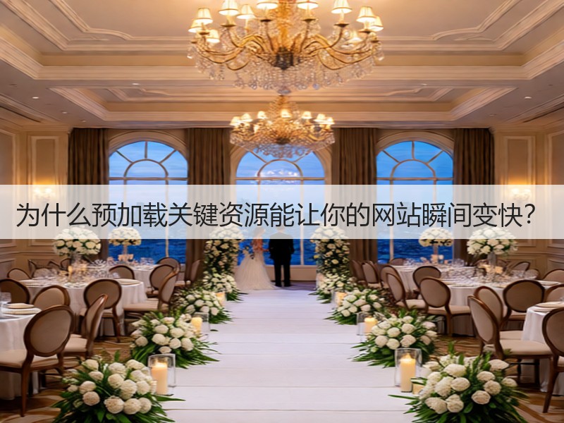 为什么预加载关键资源能让你的网站瞬间变快？(图1)