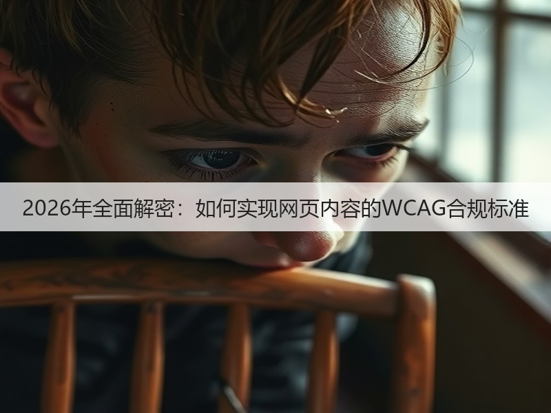 2026年全面解密:如何实现网页内容的WCAG合规标准(图2) 2026年全面解密:如何实现网页内容的WCAG合规标准(图2)