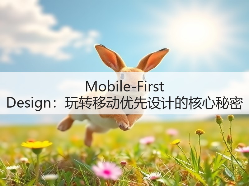 Mobile-First Design:玩转移动优先设计的核心秘密(图2) Mobile-First Design:玩转移动优先设计的核心秘密(图2)