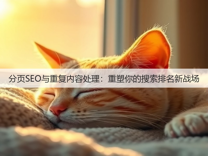 分页SEO与重复内容处理:重塑你的搜索排名新战场(图3) 分页SEO与重复内容处理:重塑你的搜索排名新战场(图3)