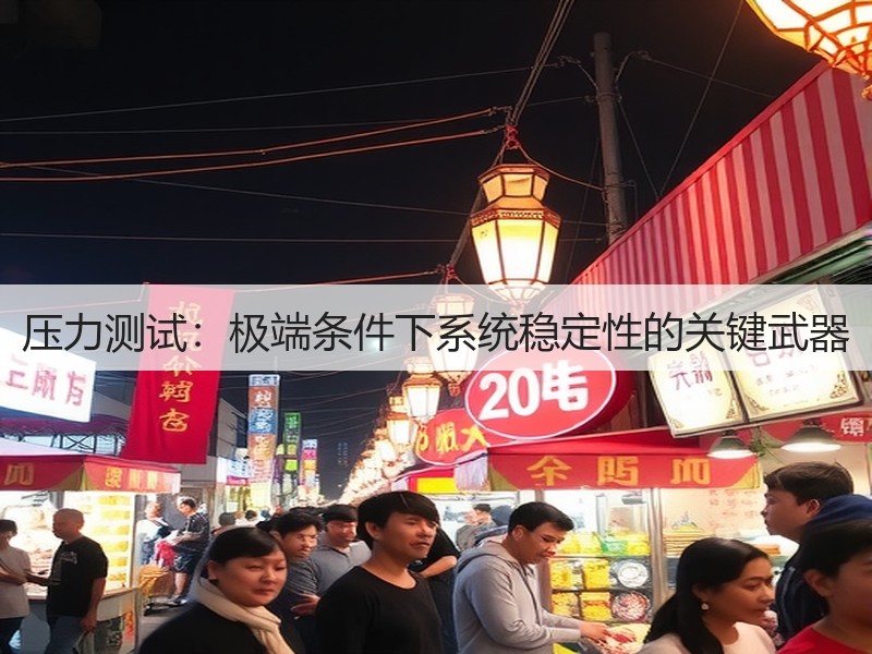 压力测试:极端条件下系统稳定性的关键武器(图2) 压力测试:极端条件下系统稳定性的关键武器(图2)