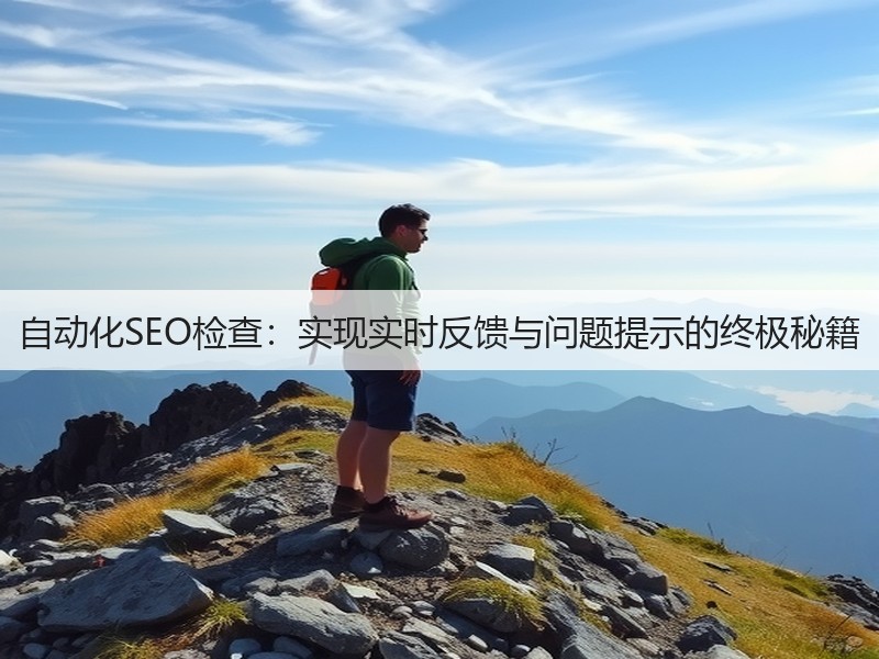 自动化SEO检查:实现实时反馈与问题提示的终极秘籍(图3) 自动化SEO检查:实现实时反馈与问题提示的终极秘籍(图3)
