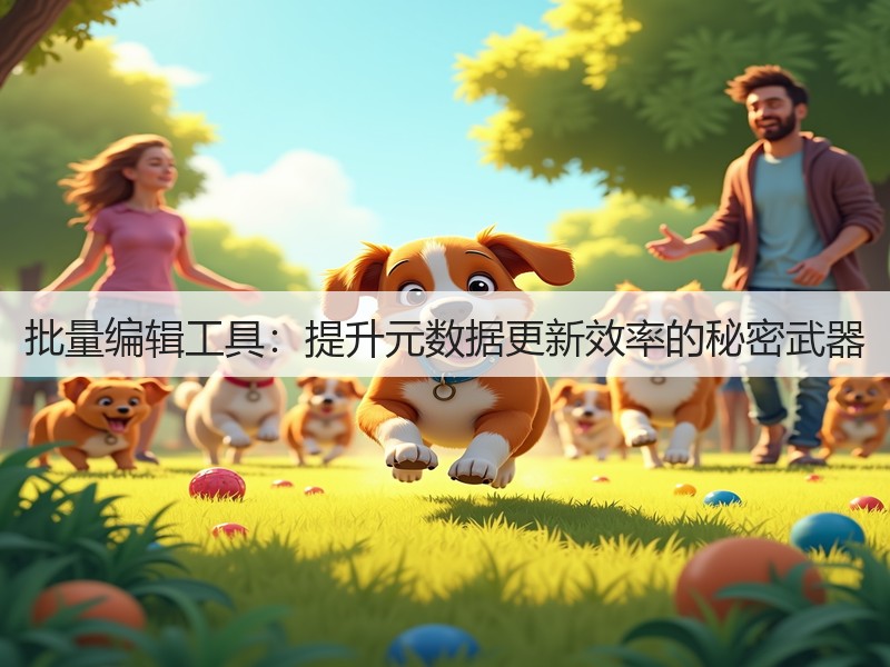 批量编辑工具:提升元数据更新效率的秘密武器(图2) 批量编辑工具:提升元数据更新效率的秘密武器(图2)