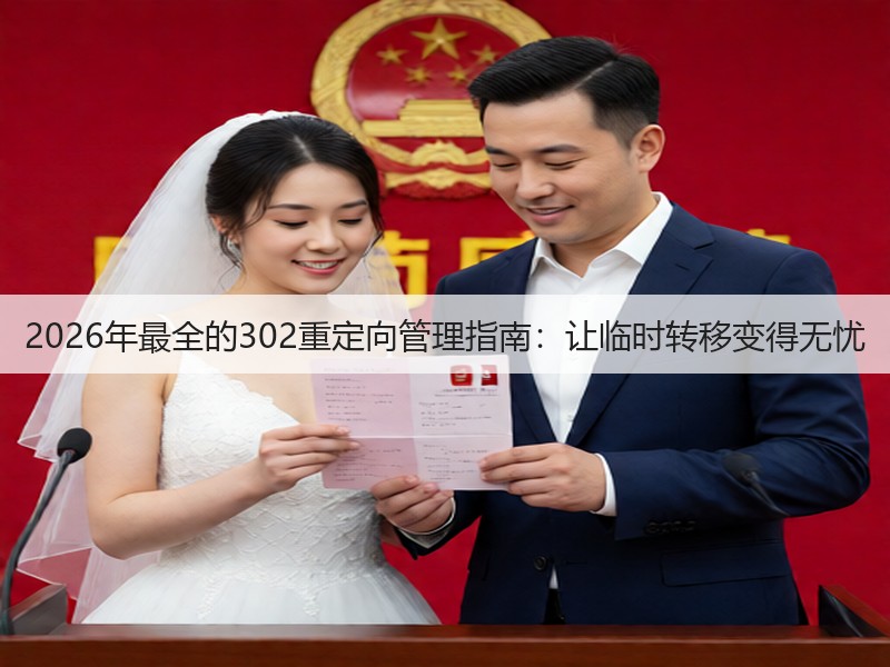 2026年最全的302重定向管理指南:让临时转移变得无忧(图3) 2026年最全的302重定向管理指南:让临时转移变得无忧(图3)
