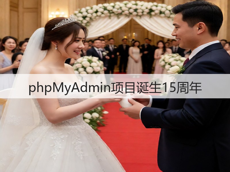 phpMyAdmin项目诞生15周年(图3)