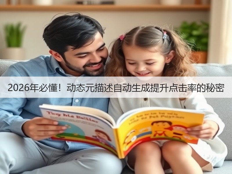 2026年必懂!动态元描述自动生成提升点击率的秘密(图2) 2026年必懂!动态元描述自动生成提升点击率的秘密(图2)