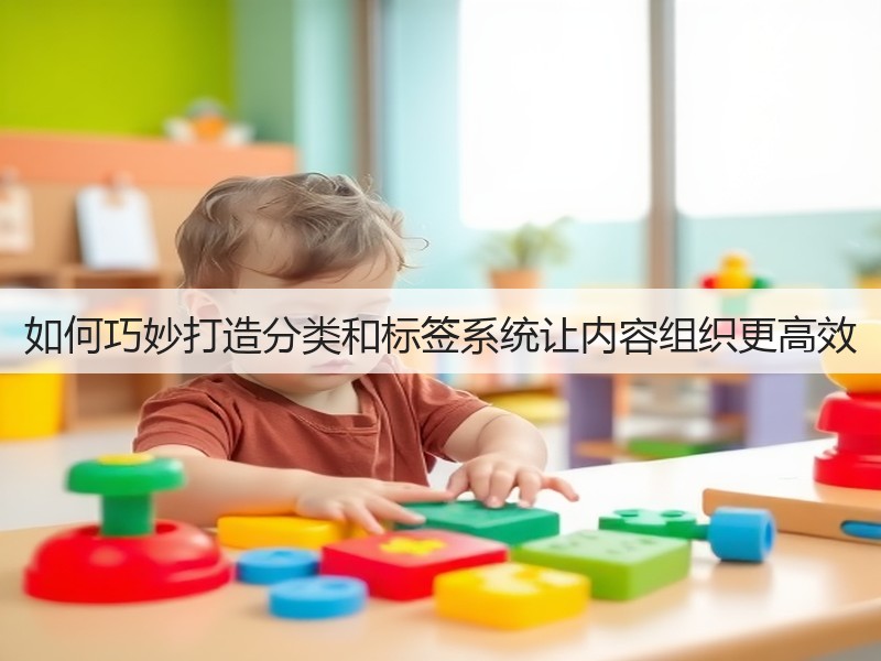如何巧妙打造分类和标签系统让内容组织更高效(图3) 如何巧妙打造分类和标签系统让内容组织更高效(图3)