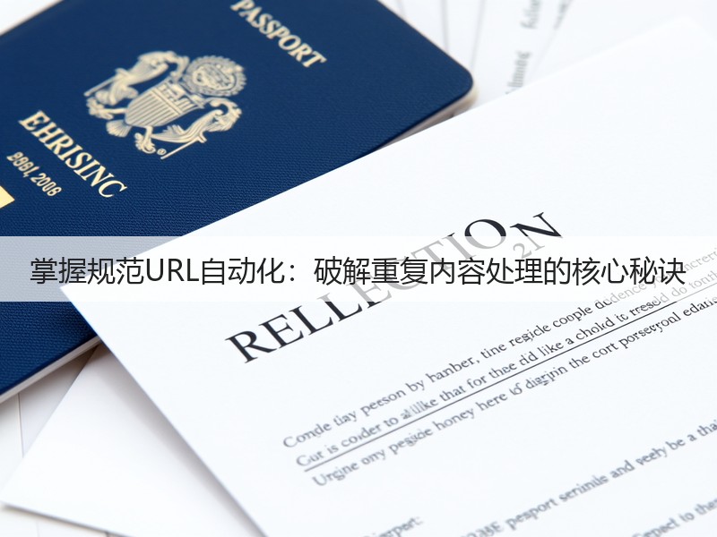 掌握规范URL自动化：破解重复内容处理的核心秘诀(图2)