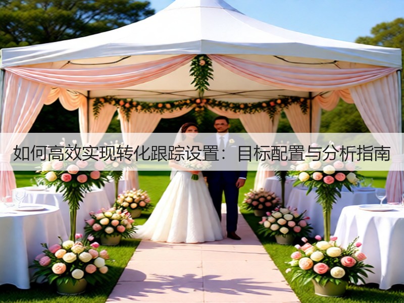 如何高效实现转化跟踪设置：目标配置与分析指南(图3)