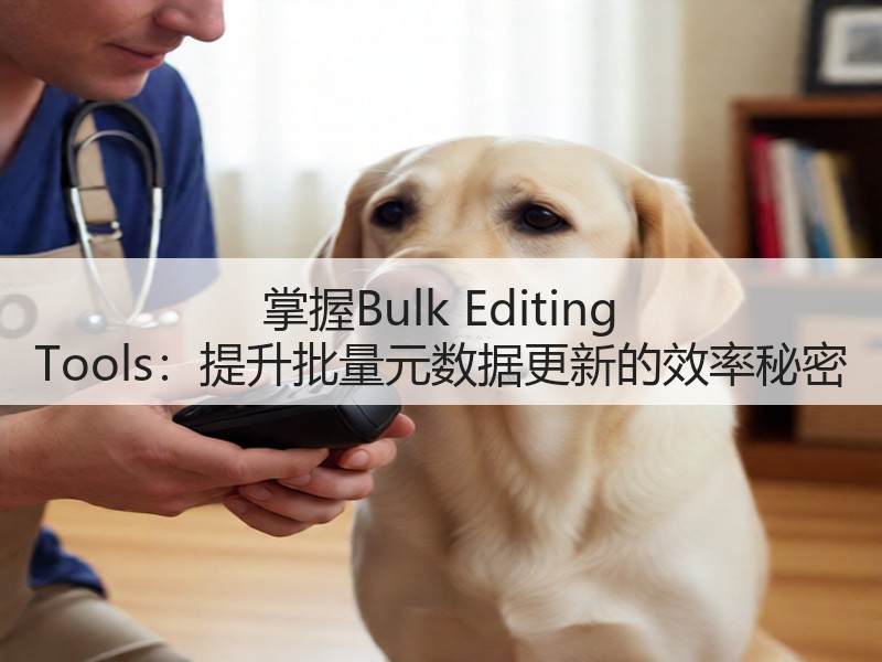 掌握Bulk Editing Tools：提升批量元数据更新的效率秘密(图2)