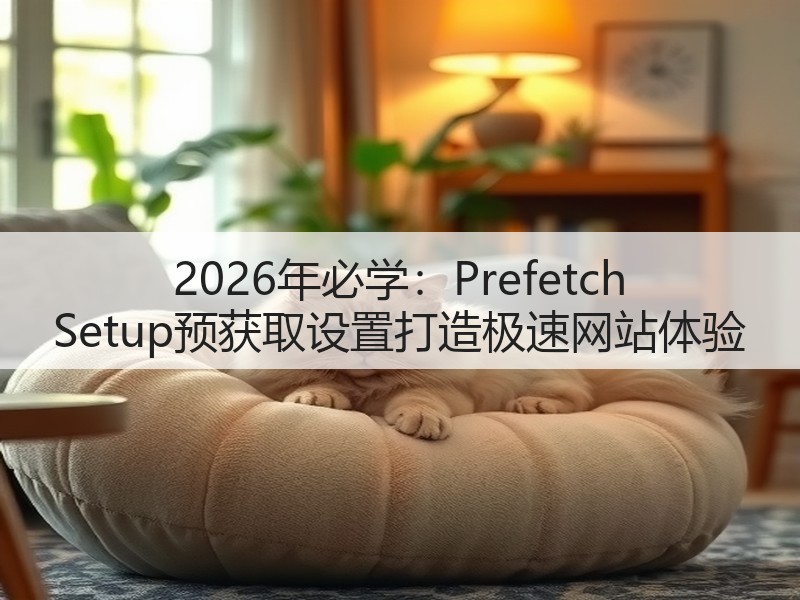 2026年必学:Prefetch Setup预获取设置打造极速网站体验(图3) 2026年必学:Prefetch Setup预获取设置打造极速网站体验(图3)