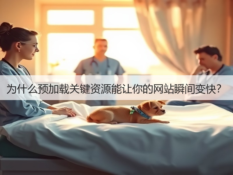 为什么预加载关键资源能让你的网站瞬间变快？