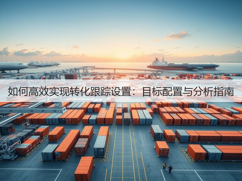 如何高效实现转化跟踪设置：目标配置与分析指南(图3)